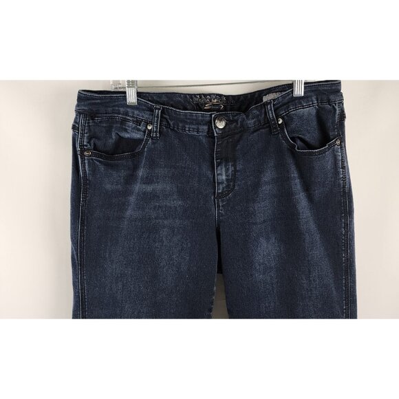 Melissa McCarthy Jeans Womens 20W Blue Legging Skinny Leg Denim (38x28) - Picture 2 of 10